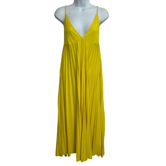 Zara Dresses & Skirts - Zara Pleated Camisole Maxi Dress Womens Size S